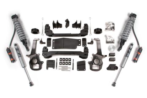 13-18 Ram 1500/ 2019-2023 1500 Classic 4WD 4 Inch Suspension Lift Kit, 3 Inch Rear Lift, Coil Spring - Fox 2.5 Performance Elite Series C/O, Fox 2.5 Performance Elite Series Shocks BDS Suspension