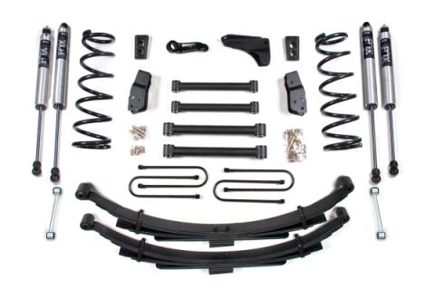 05-07 Dodge Power Wagon 4 Inch Lift Kit Block w/4 Inch Axle - NX2 Nitro Series Shocks BDS Suspension