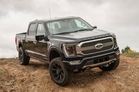 21-25 Ford F-150 4WD, 4 Inch Suspension Lift Kit, 2 Inch Rear Lift, Block - Fox 2.5 Performance Elite Series C/O, Fox 2.0 IFP Performance Series Rear Shock BDS Suspension