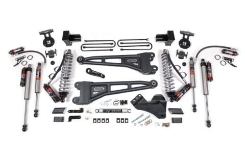 20-22 Ford F-350 4WD 5 Inch Radius Arm Suspension Lift Kit, 2 Inch Rear, Block, Diesel, Dually - Fox 2.5 Performance Elite Series C/O Front, Fox 2.5 Performance Elite Series Aux Front, Fox 2.5 Performance Elite Series Rear BDS Suspension
