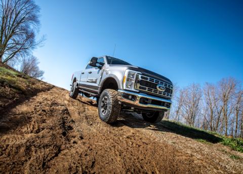 23-26 Ford F-250/F-350 Super Duty 4WD 5 Inch 4-Link Suspension Lift Kit, 3 Inch Rear, Block, Diesel - Fox 2.5 Performance Elite Series C/O Front, Fox 2.5 IFP Performance Series Rear BDS Suspension