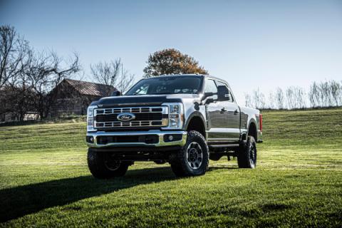 23-26 Ford F-250/F-350 Superduty 4WD 5 Inch 4-Link Suspension Lift Kit, 4 Inch Rear, Leaf Spring, Diesel - Fox 2.5 Performance Elite Series C/O Front, Fox 2.5 Performance Elite Series Rear BDS Suspension