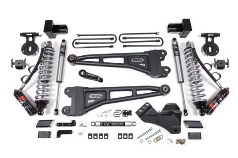 23-26 Ford F-350 DRW 4WD 5 Inch Radius Arm Suspension Lift Kit, 3 Inch Rear, Block, Diesel - Fox 2.5 Performance Elite Series C/O Front, Fox 2.5 IFP Performance Series Rear Shocks BDS Suspension