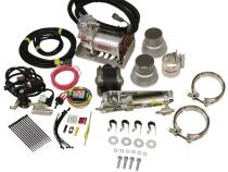 Exhaust Brake Universal 3.0 Inch Remote Mount Air Actuated c/w Air Compressor BD Diesel