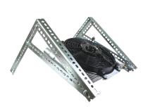 Xtrude Transmission Cooler with Fan Complete Kit for 1/2in Lines Dodge/Ford BD Diesel