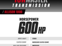 TowMaster Chevy Allison 1000 Transmission 2001-2004 LB7 4WD BD Diesel