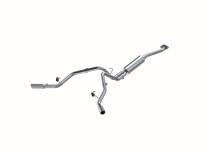 Cat Back Exhaust System Dual Split Side Aluminized Steel For 03-07 Silverado/Sierra 1500 Classic 4.8/5.3L RC Short Bed MBRP