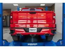 2.5 Inch Cat Back Exhaust System For 19-up Silverado/Sierra 1500 6.2L, 2022 Silverado LTD/ Sierra Limited 6.2L Dual Rear Aluminized Steel MBRP