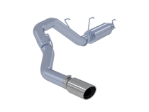 14-Up Ram 2500/3500 Armor Lite, Aluminized Steel 4 Inch Cat Back Single Side Exit Exhaust System MBRP