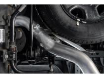 14-Up Ram 2500/3500 Armor Lite, Aluminized Steel 4 Inch Cat Back Single Side Exit Exhaust System MBRP