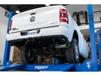 14-Up Ram 2500/3500 Armor Lite, Aluminized Steel 4 Inch Cat Back Single Side Exit Exhaust System MBRP