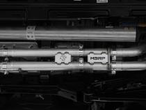 2021-24 RAM TRX T304 Stainless Steel 3 Inch Cat-Back Dual Split Rear with Carbon Fiber Tips Race Version Exhaust System MBRP