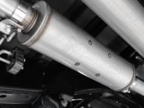 21-Up Ford F-150 Black Coated Aluminized Steel 3 Inch Cat-Back Single Side Exhaust System MBRP