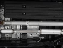 21-Up Ford F-150 Black Coated Aluminized Steel 3 Inch Cat-Back 2.5 Inch Dual Split Rear Exhaust System MBRP