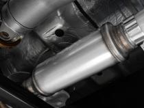 21-Up Ford F-150 Black Coated Aluminized Steel 3 Inch Cat-Back 2.5 Inch Dual Split Rear Exhaust System MBRP