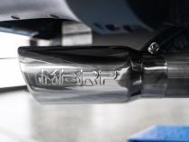 Ford 4 Inch Exhaust Resonator Back Single Side Armor Lite For 17-Up Ford F250/F350 MBRP