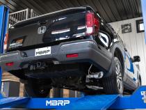 2.5 inch Cat-Back Single Side 17-20 Honda Ridgeline T304 Stainless Steel MBRP