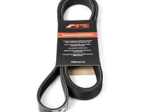 High Performance Heavy Duty Serpentine Belt 2002-2004 GM 6.6 Liter Duramax Single Alternator 130a W/Vacuum Pump PPE