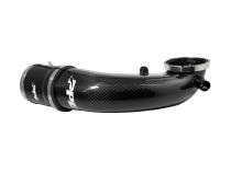 Turbo Inlet 2004.5-2005 GM 6.6L Duramax LLY - Zilla Carbon Fiber Weave Pacific Performance Engineering