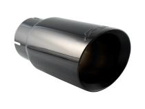 4-Inch To 5-Inch 304 Stainless Steel Exhaust Tip Black TiCN Pacific Performance Engineering