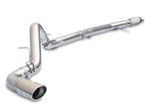Exhaust Kit 4 Inch Cat Back Single Tip 3.0L Duramax - Pol/Pol