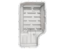 10R140 Deep Transmission Pan SuperDuty Gas 20-25 - Step Bottom - Brushed Pacific Performance Engineering