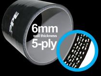 5.0 Inch X 36 Inch L 6MM 5-Ply Hose PPE Diesel