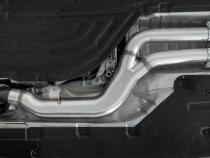 20-Up Toyota Supra T304 Stainless Steel 3 inch Cat Back Dual Rear with Carbon Fiber Tips MBRP
