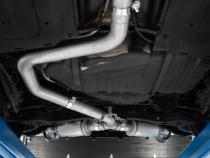 3 inch Cat-Back Dual Split Rear (2) 5 inch OD Tips Included 19-22 Hyundai Veloster N Aluminized Steel MBRP