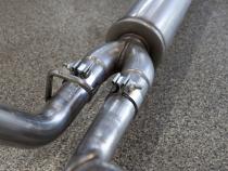21-Present Cadillac Escalade 6.2L Armor Pro 3-Inch Cat-Back, 2.5-Inch Dual Split Rear Exhaust MBRP