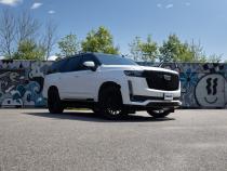 21-Present Cadillac Escalade 6.2L Armor Pro 3-Inch Cat-Back, 2.5-Inch Dual Split Rear Exhaust MBRP