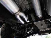 21-Present Cadillac Escalade EVS 6.2L Armor Pro 3-Inch Cat-Back, 2.5-Inch Dual Split Rear Exhaust MBRP