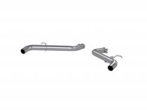 19-24 Ford Edge ST 2.0L EcoBoost V6 Aluminized Steel 2.5 Inch Axle-Back Dual Rear Exit MBRP