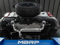 21-Up Ford Bronco 2.3L/2.7L EcoBoost 2/4-Door T304 Stainless Steel 3 Inch Cat-Back Dual Split Rear MBRP