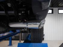 2024-Up Ford Ranger 2.3L Ecoboost Armor Pro T304SS 3-Inch Cat-Back Single Side Exit with Polished Tip MBRP