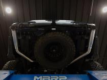 24-Present Ford Ranger Raptor 3.0L EcoBoost, Armor Pro 3-Inch Axle-Back Dual Rear Turn-Down MBRP