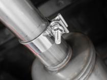 03-24 Toyota 4Runner 11-16 Toyota Land Cruiser Prado Armor Pro T304 Stainless Steel 2.5 Inch Cat-Back High Clearance Turn Down Single Rear Exit MBRP Exhaust System