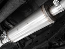 03-24 Toyota 4Runner 11-16 Toyota Land Cruiser Prado Armor Pro T304 Stainless Steel 2.5 Inch Cat-Back High Clearance Turn Down Single Rear Exit MBRP Exhaust System