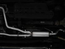 2022-Up Nissan Frontier 3.8L Aluminized Steel 2.5 Inch Cat-Back 3 Inch Single Rear Exit Armor Lite Series MBRP