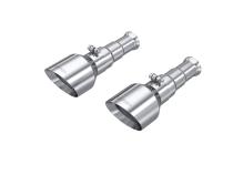 2009-2018 Ram 1500 and 2019-2024 Ram 1500 5.7L Hemi Exhaust Tips, Armor Pro 5 Inch OD Dual Wall Angle Cut. Sold In Pairs MBRP