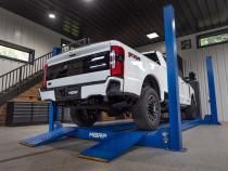 17-Up Ford F-250/350/450 6.7L 4 Inch Filter Back Single Side Dual Exit, Armor Plus T409 Stainless Steel, MBRP